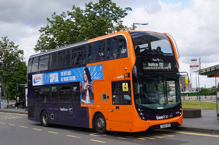 First Beeline Alexander Dennis Enviro400MMC 34376